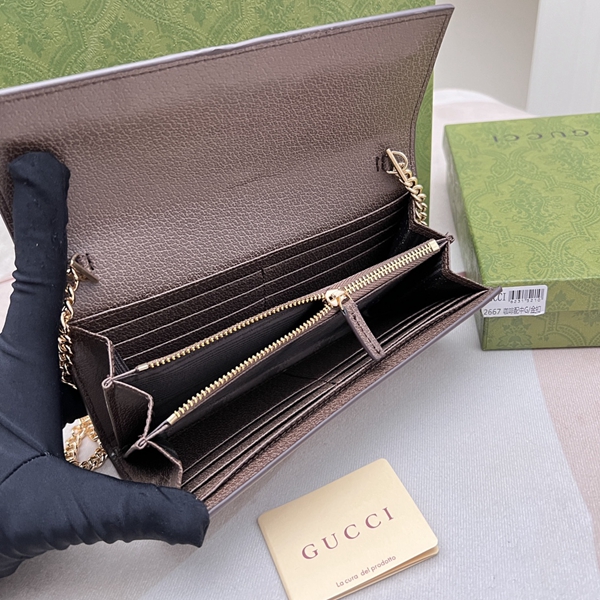 グッチ財布コピー角部分ディテール